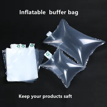 20pcs شفاف قابل للنفخ الهواء العازلة أكياس البلاستيك في التغليف الصدمات. واضح وسادة حجب الحقيبة للحفاظ على المنتجات صفط