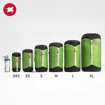 AEGISMAX 6L 10L 20L 30L ضغط كيس النوم التخييم حقيبة الملحقات للماء كيس الأشياء خفيفة النايلون حقيبة التخزين