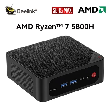 Beelink SER5 ماكس AMD Ryzen 7 5800H 5700U 5500U 5560U ويندوز 11 MINI PC DDR4 16GB 500GB SSD WIFI6 BT5.0 الألعاب سطح المكتب الكمبيوتر