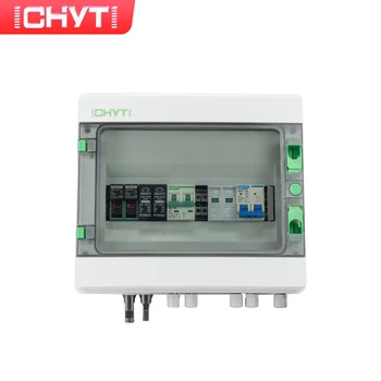 CHYT 1-في-1-DC+AC 600V للماء في الهواء الطلق 1 سلسلة IP65 الشمسية الكهروضوئية زيادة الحماية من الصواعق مربع الموحد