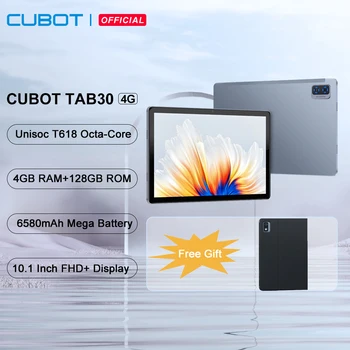 Cubot التبويب 30, الروبوت اللوحي, النواة, 4GB RAM+128GB ROM, 10.1