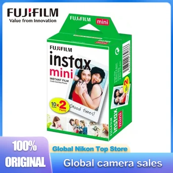 Fujifilm Instax Mini Film الأبيض 10 20 40 60 80 100 ورقة عن فوجي الصورة الفورية كاميرا مصغرة 9 مصغرة 11 8 7 70