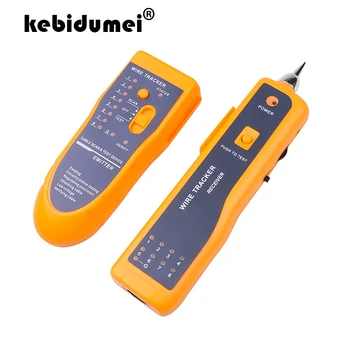 kebidumei جودة عالية RJ45 RJ11 Cat5 Cat6 أسلاك الهاتف المقتفي التتبع إيثرنت LAN كابل الشبكة اختبار للكشف عن خط مكتشف