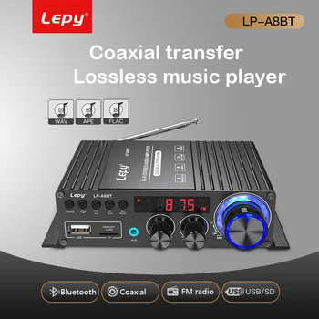 LEPY LP-A8BT المحورية فك السلطة مكبر للصوت FM USB SD مشغل الموسيقى ضياع 2x30W عالية الطاقة Amplificador 5.0 بلوتوث