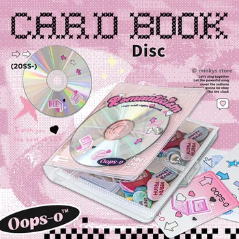 MINKYS الرجعية CD Kpop Photocards جمع الكتاب الموثق A7 دفتر تغطية يوميات جدول مخطط القرطاسية