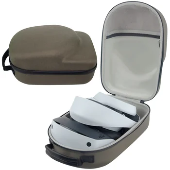 NEW EVA حالة حمل PS VR2 سماعة حالة وقائية حقيبة تخزين غطاء بلاي ستيشن PS VR2 السفر المحمولة الحقيبة