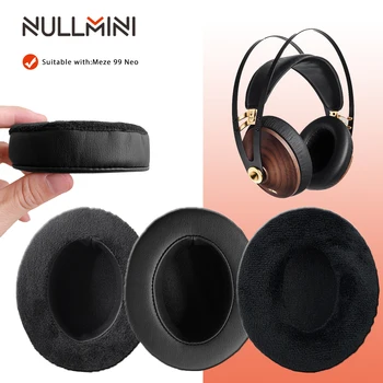 NullMini استبدال قطع الأذن على مزة 99 الجدد سماعات الرأس عقال Earmuff ثخن الجلد المخملية كم سماعة