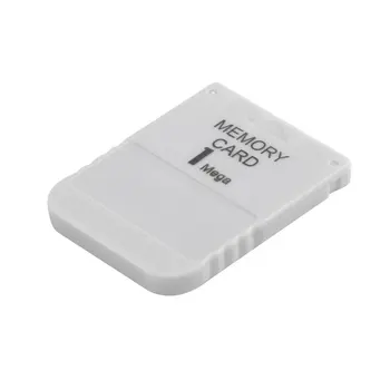 PS1 بطاقة الذاكرة 1M بطاقة الذاكرة على بلاي ستيشن 1 PS1 لعبة PSX عملية مفيدة في متناول الأبيض 1MB نوعية جيدة