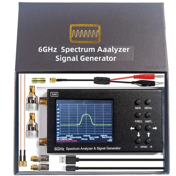 SA6 المحمولة 6GHz محلل الطيف & إشارة Genertor إلى,2G,3G,4G,LTE, CDMA, DCS, GSM, GPRS, GLONASS, 6G ناقلات شبكة محلل