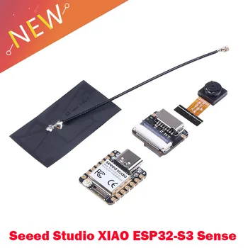 Seeeduino Seeed استوديو شياو ESP32S3 الشعور 2.4 G واي فاي بلي مش 5.0 8MB OV2640 الكاميرا مستشعر وحدة التنمية لوح ل Arduino