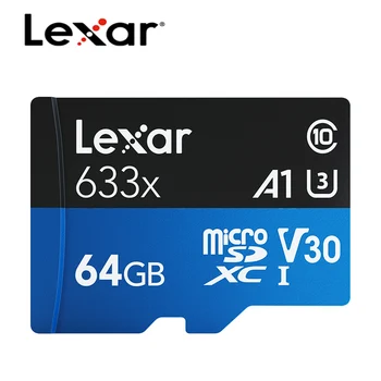 إكسر مايكرو SD 128GB 32GB 64GB 256 512 غيغابايت بطاقة مايكرو SD/TF بطاقة فلاش U1 U3 4K V10 V30 بطاقة الذاكرة microSD الهاتف TF633X