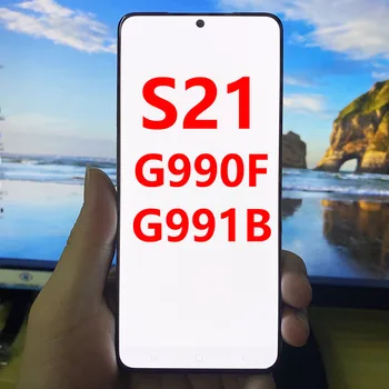 الأصلي Amoled Samsung Galaxy S21 5G G991B G990F شاشة LCD تعمل باللمس 6.1