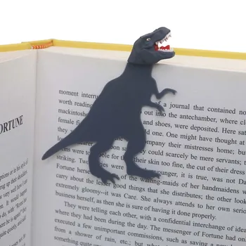 الإبداعية 3D ديناصور المرجعية للكتب الصبي الحيوانات المفضلة علامة الكتاب كتاب مقاطع مضحكة القرطاسية هدية لطيف اللوازم المدرسية