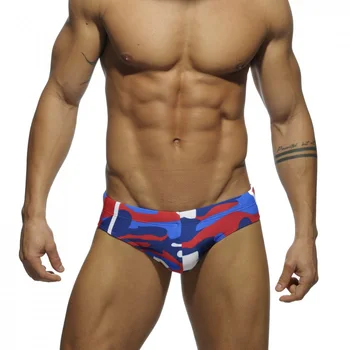الرجل الجديد العلامة التجارية السباحة التمويه جذوع السباحة مثير الخصر المنخفض السباحة ملخصات ملابس الملاكمين خليط الألوان الساخنة بيع الصيف