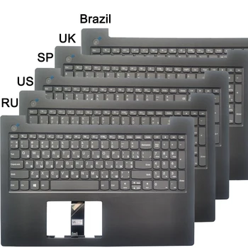 الروسية الجديدة/الولايات المتحدة/المملكة المتحدة/الإسبانية/البرازيل لوحة المفاتيح لينوفو V130-15 V130-15IGM V130-15IKB المحمول RU/SP مع Palmrest الغطاء العلوي الحالة