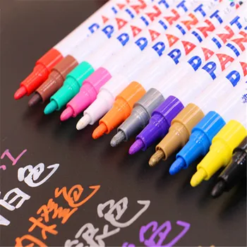 القلم الفاخرة ألوان الطلاء علامة دائمة القلم اللوحة الزيتية قرطاسية القلم