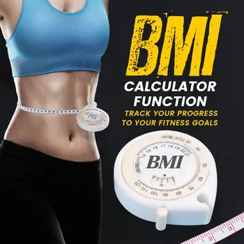 ثلاثة الأبعاد قياس حاكم BMI الشريط الذاتي شد الجسم قياس حاكم الجسم وفقدان الوزن قياس ترزي
