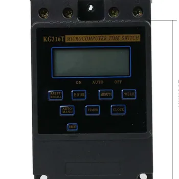 جديد KG316T 25A ذكي ميكرو الإلكترونية القابلة للبرمجة الوقت الموقت التبديل التتابع تحكم AC 220V 380V