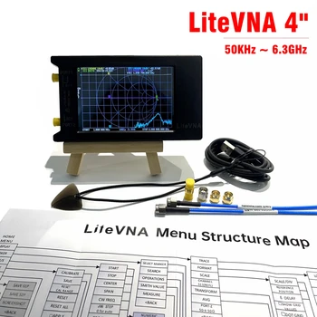 جديد LiteVNA-64 50 كيلوهرتز ~ 6.3 جيجا LiteVNA 3.95