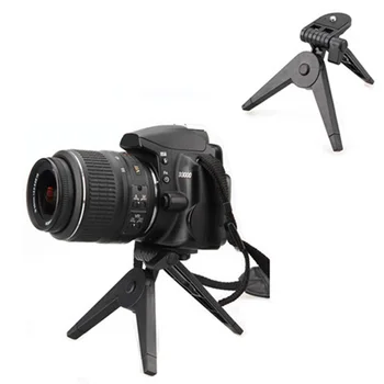 عالمية قابلة للطي المحمولة ترايبود حامل لكانون نيكون كاميرا DV كاميرات DSLR كاميرا SLR حوامل الملحقات حزام حزام