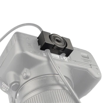 كابل المشبك, ألومنيوم حبل كاميرا DSLR الرقمية كابل USB Block بقفل مقطع حامي الأدوات مع اثنين أخدود لجميع كاميرات DSLR