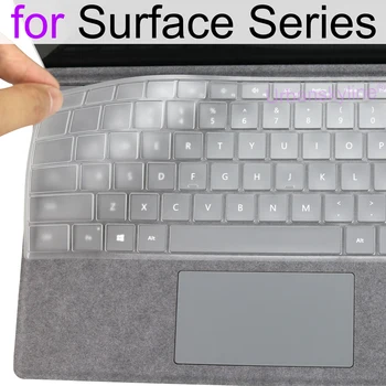 لوحة مفاتيح Cover لجهاز Surface Pro 9 8 7 6 5 4 3 2 × 7+ Plus for Microsoft Studio Laptop الذهاب كتاب RT سيليكون حامي الجلد حالة 15