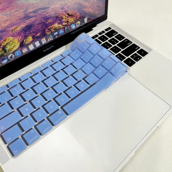 لون لوحة مفاتيح Cover For Macbook Air M2 13.6 2022 ماك بوك برو 13 حالة لوحة المفاتيح لماك بوك 16 15 14 13 12 11 بوصة غطاء لوحة المفاتيح