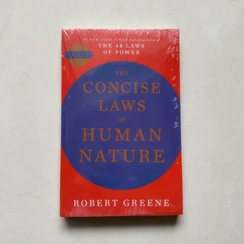 موجزة قوانين الطبيعة البشرية من قبل روبرت غرين غلاف الكتاب الأكثر مبيعا في اللغة الإنجليزية