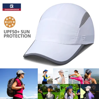 【GADIEMKENSD】غير منظم القبعات العاكسة أسنانها UPF 50+ في الهواء الطلق قبعات النساء التنس كاب M17